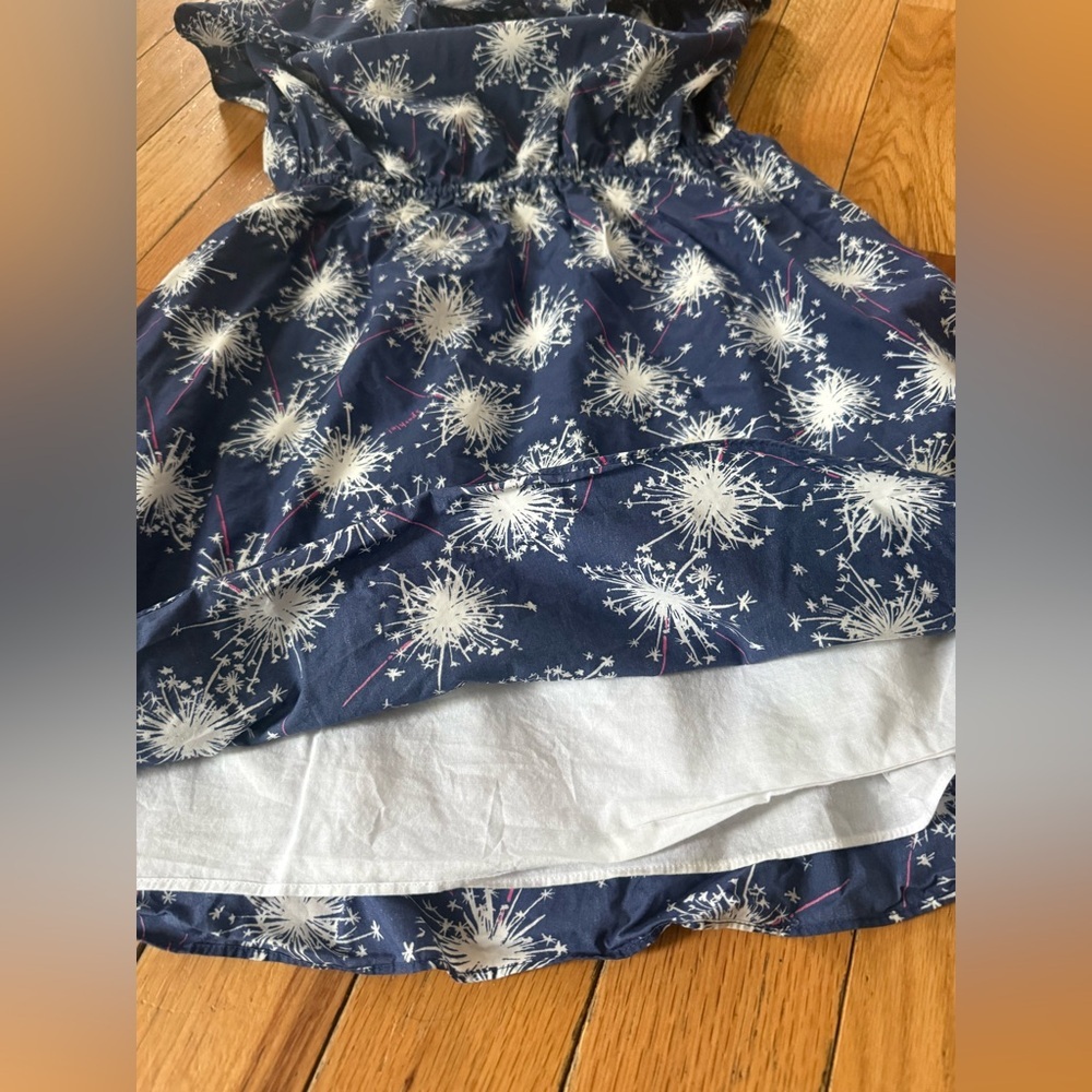 Lilly Pulitzer Fireworks Libby Dress Bright Navy Sparkle Glow Women’s Size M - Picture 6 of 15